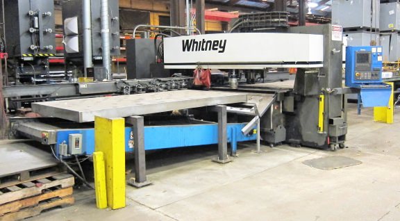 40 TON WHITNEY ... CNC TURRET PUNCH